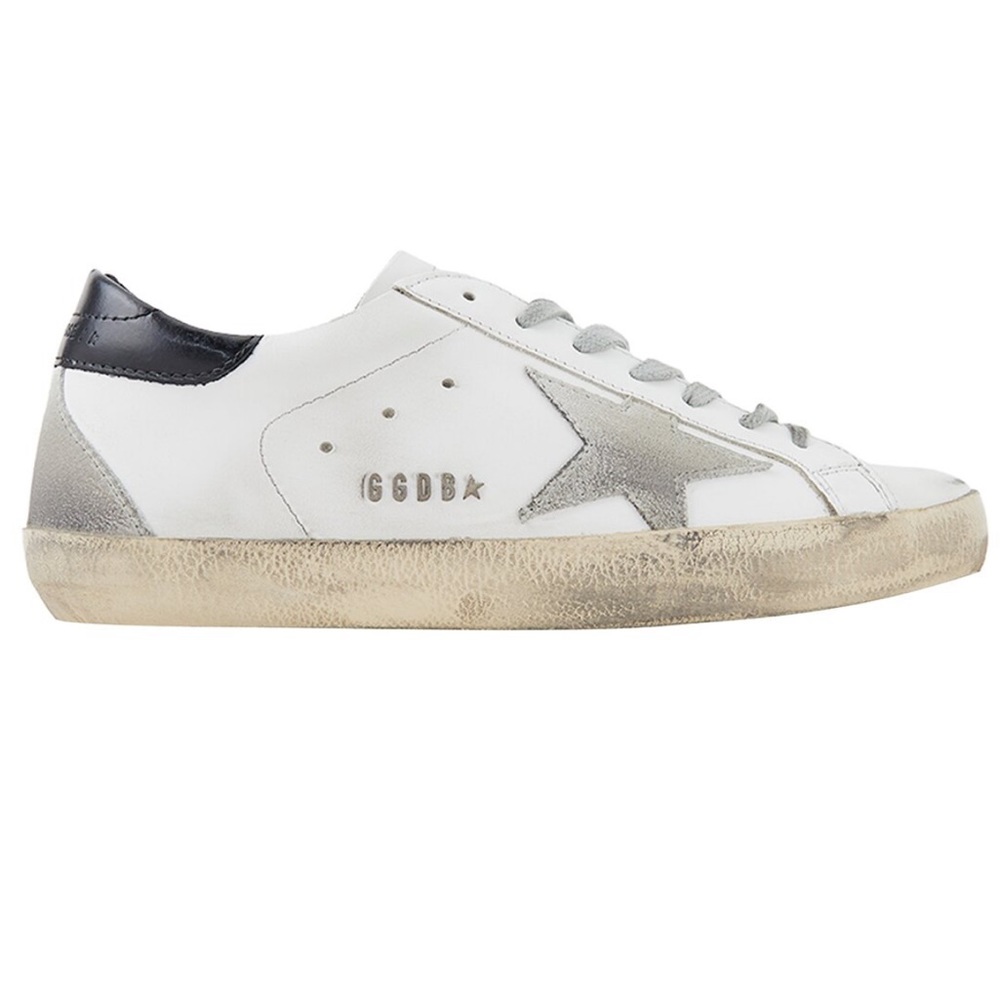 Golden Goose White/Black/Cream Sneakers - Picture 2 of 10